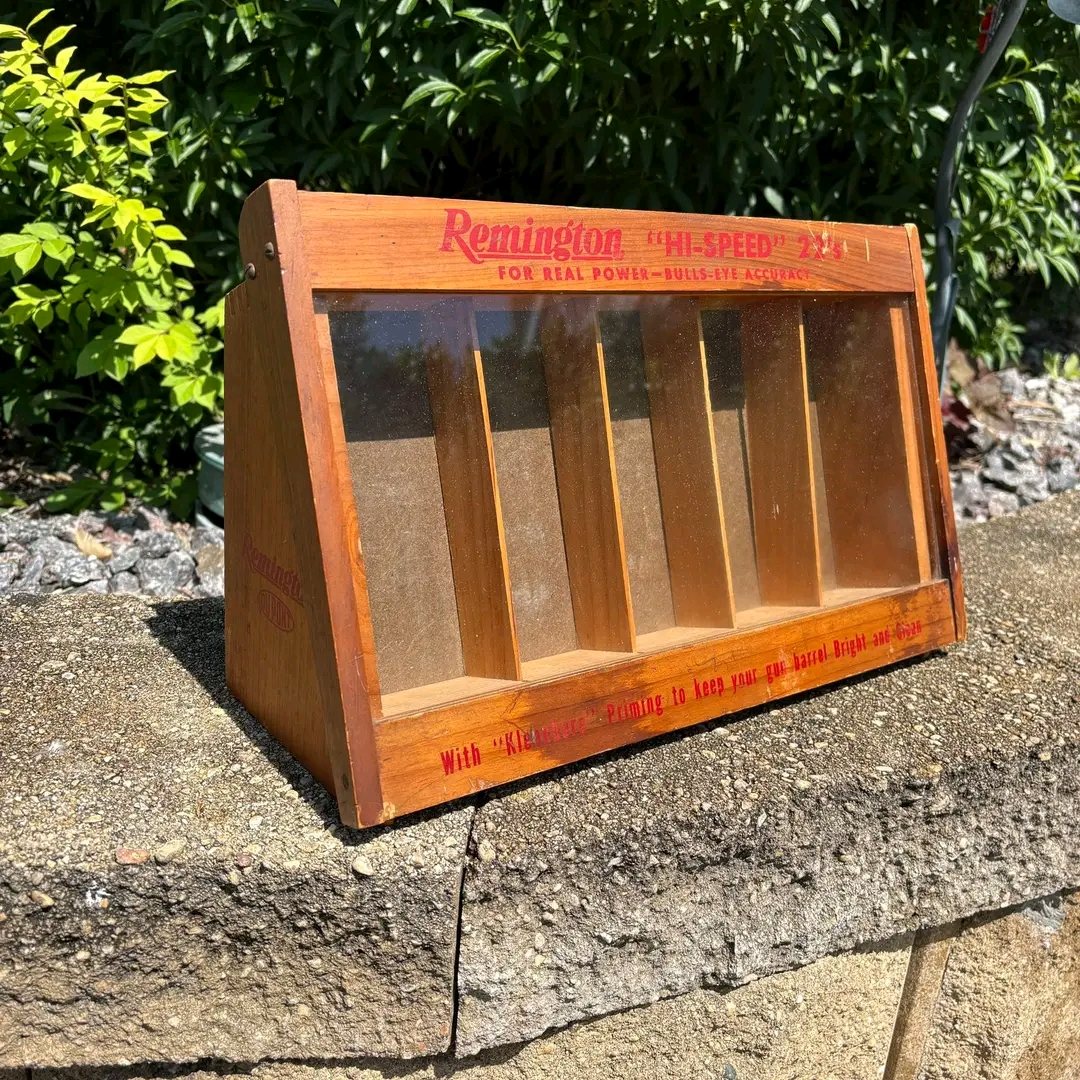 W.R. Case & Sons Heritage Multi-Tier Stained Walnut Knife Display Case with Velvet Backing - Brand New In Box Case XX Knife